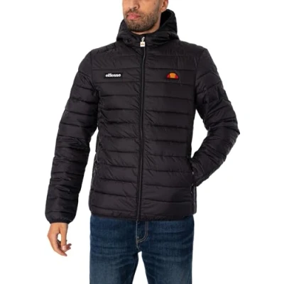 Imagen de Ellesse de los Hombres Chaqueta Acolchada Lombardía, Negro, 3XL