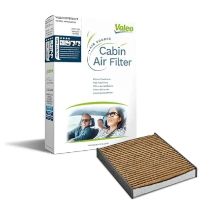 Imagen de VALEO 701023 Filtro de habitáculo carbón activado con polifenol, efecto fungicida, antialérgico 300 205 31 CLIMFILTER SUPREME