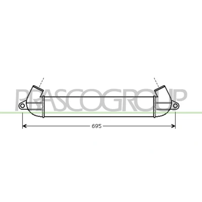 Imagen de PRASCO FT908N001 Intercooler FIAT: Doblo I Familiar