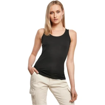 Imagen de Build Your Brand Ladies Merch Top Camiseta, de los Hombres, Black, M