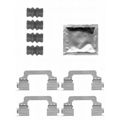 Imagen de HELLA 8DZ 355 204 371 Kit de accesorios, pastillas frenos LAND ROVER: Range Rover 3, Sport, Discovery 4
