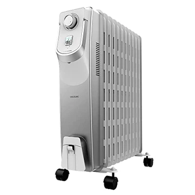 Imagen de Radiador Cecotec ReadyWarm 11000 Space 360º, 11 Elementos, de Aceite, 2500 W, 3 Niveles, Blanco