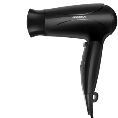 Imagen de Aigostar Secador de Pelo 2400W, Viaje con Mango Plegable,Iónico,2 velocidades y 3 ajustes temperatura Lena
