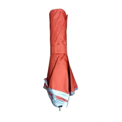 Imagen de ECLIPSE Sombrilla de Playa Plegable, Viaje, Moto, Mochila.. 1KG, 39CM Cerrado 134 Ø, UPF30 (Naranja)