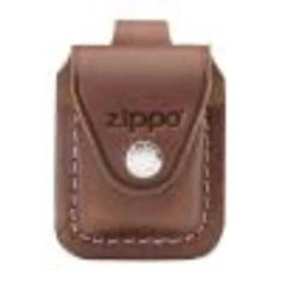 Imagen de Zippo Pouch W/Loop Brown Bolsa de Cuero, Adulto Unisex, Marrón, 3.5x1x5.5 cm