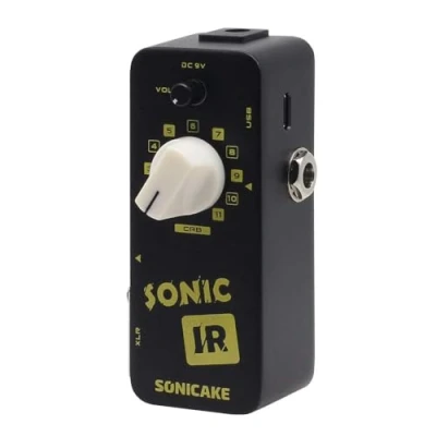 Imagen de SONICAKE Pedal de efectos bajo guitarra Sonic IR Speaker Cabinet Simulator Impulse Response Loader