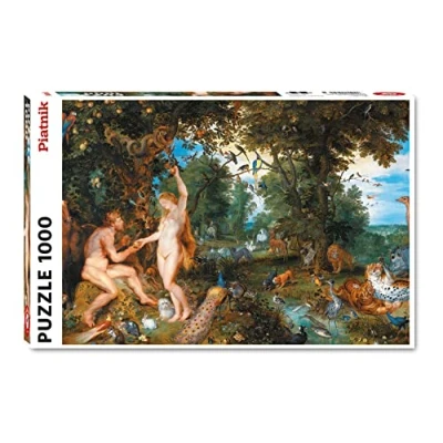 Imagen de Piatnik Rubens &amp; Brueghel d.Ä. Der Garten Eden 1000 Piezas, 68 x 48 cm (5545)