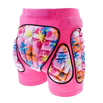 Imagen de Niños Protector de cadera Pantalones cortos protección acolchados para esquí patinaje snowboard deportes