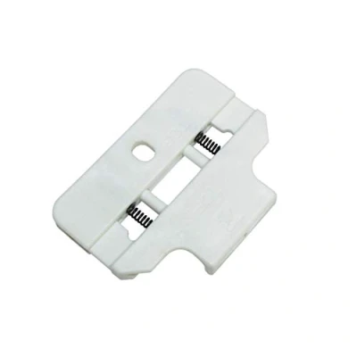 Imagen de Gardinia Clip de Techo para riel Cortina 3 carriles, 5,6 x 4 cm, Color Blanco, 2