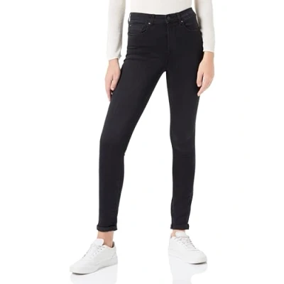 Imagen de Only Onlpower Royal HW Push Up Skinny Dnm Ext Jeans, Black Denim, MW x 32L para Mujer