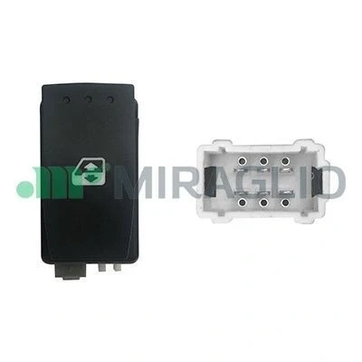 Imagen de MIRAGLIO 121/RNI76004 Interruptor, elevalunas Atrás derecha, izquierda RENAULT: MEGANE 2, 2 Coupe Cabriolet, Stufenheck