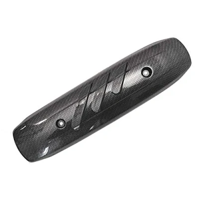 Imagen de one by Camamoto Protección de silenciador (cod 77017501 Defensa contra el Calor Carbono/Carbono Aspecto Compatible con Yamaha t MAX 500cc Desde 2001 hasta 2007 carburador