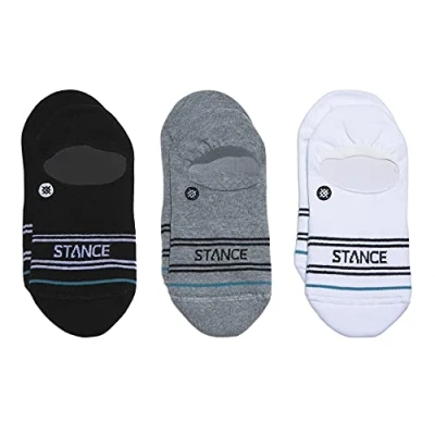 Imagen de Stance Basic No Show Socks 3 Pack (Small, Multi)
