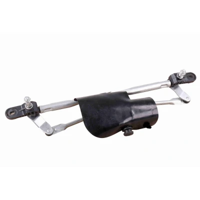 Imagen de VAICO V24 1722 Varillaje de Limpiaparabrisas para vehíc. con volante a la izquierda delante electromotor Original calidad