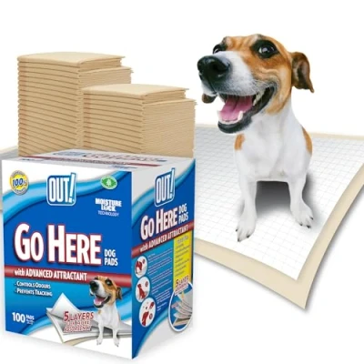 Imagen de OUT! Go Here almohadillas absorbentes para mascotas y cachorros 100