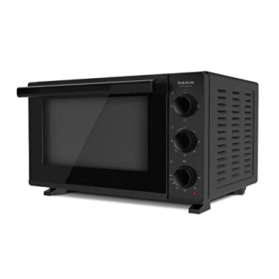 Imagen de Taurus Horizon 23 Horno de sobremesa, 1500W, capacidad 23L, temperatura regulable, temporizador 90 min, modo stay on, avisador acústico