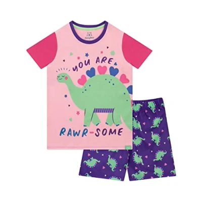 Imagen de Harry Bear Pijama Corto para Niñas Dinosaurio Multicolor 4 5 años