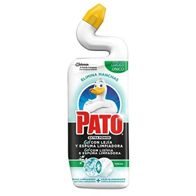 Imagen de PATO® WC Power Lejía Fresh, Limpiador Quitamanchas para Inodoro, 750 ml