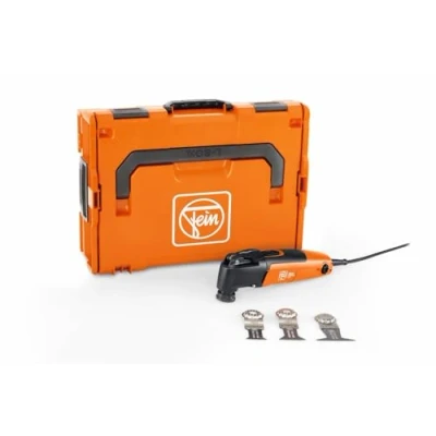 Imagen de FEIN Multimaster MM 300 Plus Start, equipamiento básico para serrar en madera, metales, placa de cartón yeso y plásticos. Motor 250W, Portaherramienta StarlockPlus, Cambio herramienta QuickIN