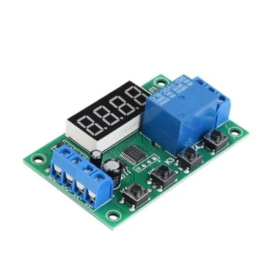 Imagen de módulo del interruptor de control automatización relé temporizador ajustable la pantalla LED retardo tiempo(5V)