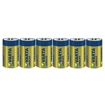 Imagen de Varta 4120101306 Longlife LR20 Mono D Pila alcalina (15800 mAh, 1,5 V, 6 Unidades)
