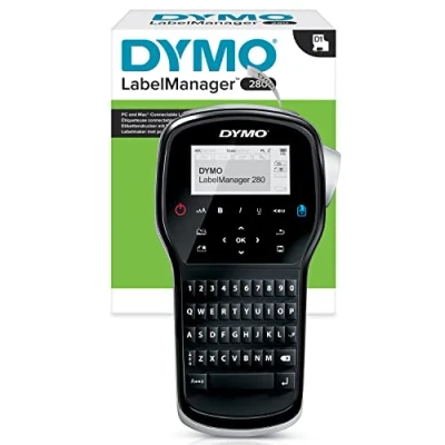 Imagen de DYMO LabelManager 280 Impresora de etiquetas (LCD, 102 mm, 205 57 Windows Vista, 7, XP Mac OS X 10.5+, 89 mm) (importado)