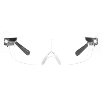 Imagen de OKH Lupa con luz, 200% de Aumento Lentes, Luces LED Recargables, lupas joyería Manos Libres para Pasatiempos, Lectura, Trabajo cercano