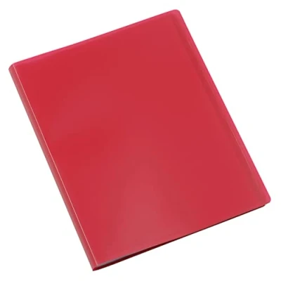 Imagen de Viquel Encuadernación 100 fundas A4, polipropileno rojo