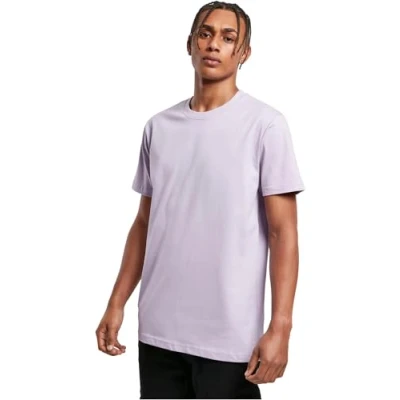 Imagen de Build Your Brand T Shirt Round Neck Camiseta, Hombre, lilac, 5XL