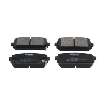 Imagen de KAVO PARTS KBP 4019 Juego de pastillas freno con avisador acústico desgaste KIA: CARENS 2, 3