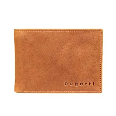Imagen de bugatti Volo Cartera Hombre Piel 10 CC con Monedero Cognac