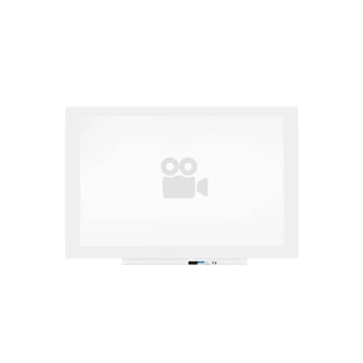 Imagen de Rocada Pizarra Blanca Magnética con acabado mate para Proyector Sin Marco Borrado en Seco Fácil de Borrar 150x100 cm