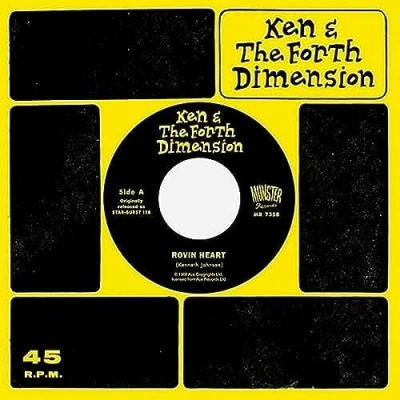 Imagen de Rovin&#039; Heart Vinilo 7&quot; Ken &amp; The Forth Dimension