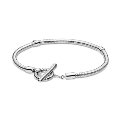 Imagen de PANDORA Pulsera Moments Cadena de Serpiente 599082C00 18 mujer