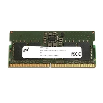 Imagen de Micron SODIMM PC5 DDR5 4800 1Rx16 MTC4C10163S1SC48BA1 Memoria RAM para portátil Dell HP Lenovo y otros sistemas