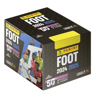 Imagen de Panini Foot 2024 2025 Ligue 1 McDonald&#039;s Caja de 50 Fundas (004842BOX50F)