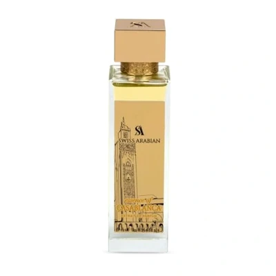 Imagen de Swiss Arabian Essence Of Casablanca Extrait de Parfum Unisex 100 ML Una tentadora dulzura manzanas jugosas y rico pachulí Aroma cálido elegante