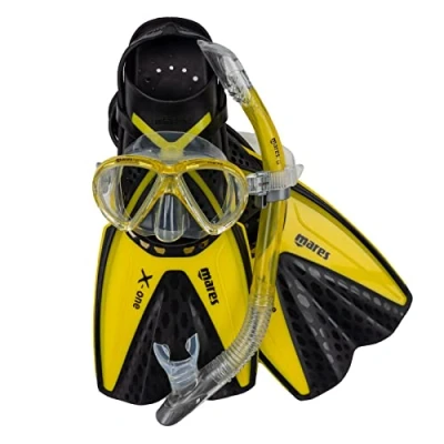 Imagen de Mares Set X One Marea Buceo, Unisex Adulto, Amarillo (RYL), S M