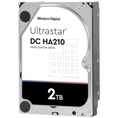 Imagen de Western Digital Ultrastar 7K2 Disco Duro SATA de 2 TB (2000 GB, 9 cm, 3,5 Pulgadas, 26,1 mm, caché 128 MB, 7200 RPM, Ultra 512N SE)