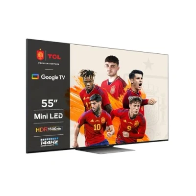 Imagen de TCL 55C839 QLED Mini LED Smart TV 55&quot; con 4K Ultra HD, Google Sonido Onkyo, 144Hz Motion Clarity, Assistant Incorporado &amp; Compatible Alexa, 2022.