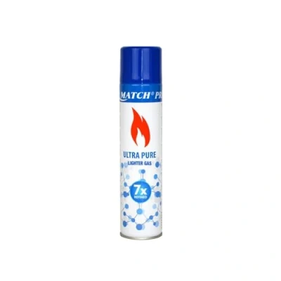Imagen de Butano Gas para Mecheros Encendedores Ultra Puro Refinado 7 Veces 300 ml con 5 Adaptadores (1)