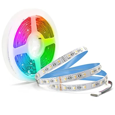 Imagen de Arote tira LED 24V 5M Urtra brillante 60led / M 300 Leds SMD 5050 RGBWW RGB+Blanco Cálido Tiras de Luces IP20 no Impermeable, solamente, accesorios incluidos