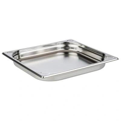 Imagen de APS 81701 Recipiente GN 2/3, acero inoxidable Gastronorm, dimensiones 325 x 355 mm/altura 40 mm/volumen 3,0 litros