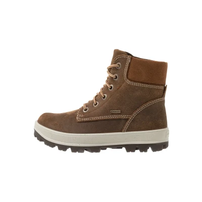 Imagen de Superfit TEDD Botines con cordones para niños, Talla: 31, Braun Zapatos