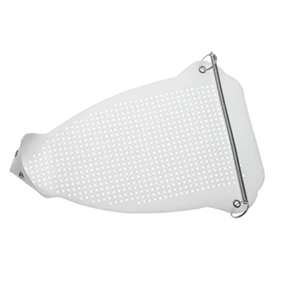 Imagen de vhbw Suela plancha universal, protectora textil, plancha, antiadherente y antibrillo para planchas (blanca, espesor: 0.5 mm)