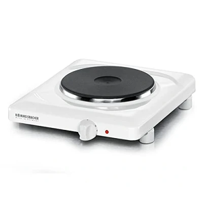Imagen de Rommelsbacher THL 1597 hobs Placa (Mesa, Color blanco, 1500W, 1m, 230V, 28.5 cm)