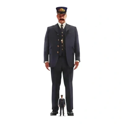 Imagen de Star Cutouts SC4379 Conductor Polar Express Cartón Recorte con Mini
