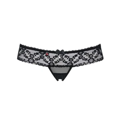 Imagen de Obsessive 837 THC 1 Braguitas y tangas Black L/XL