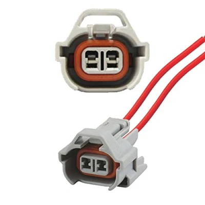 Imagen de Conector de repuesto para inyector gasolina NIP DEN (FEMALE) con cable 90980 11153, 9098011153, 0280 157 012, 0280157012, 6189 0060, 61890060, 060 97372. 2.