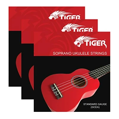 Imagen de Tiger Soprano Cuerdas para ukelele (3 unidades)